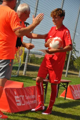 Fußballcamp mit Guido Buchwald